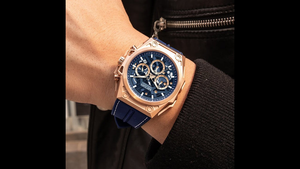 MEGIR Men's Watches Waterproof Sports Wristwatches Quartz Military Chronograph Luminous Male Clock Calendar Relogio Masculino 4220-20